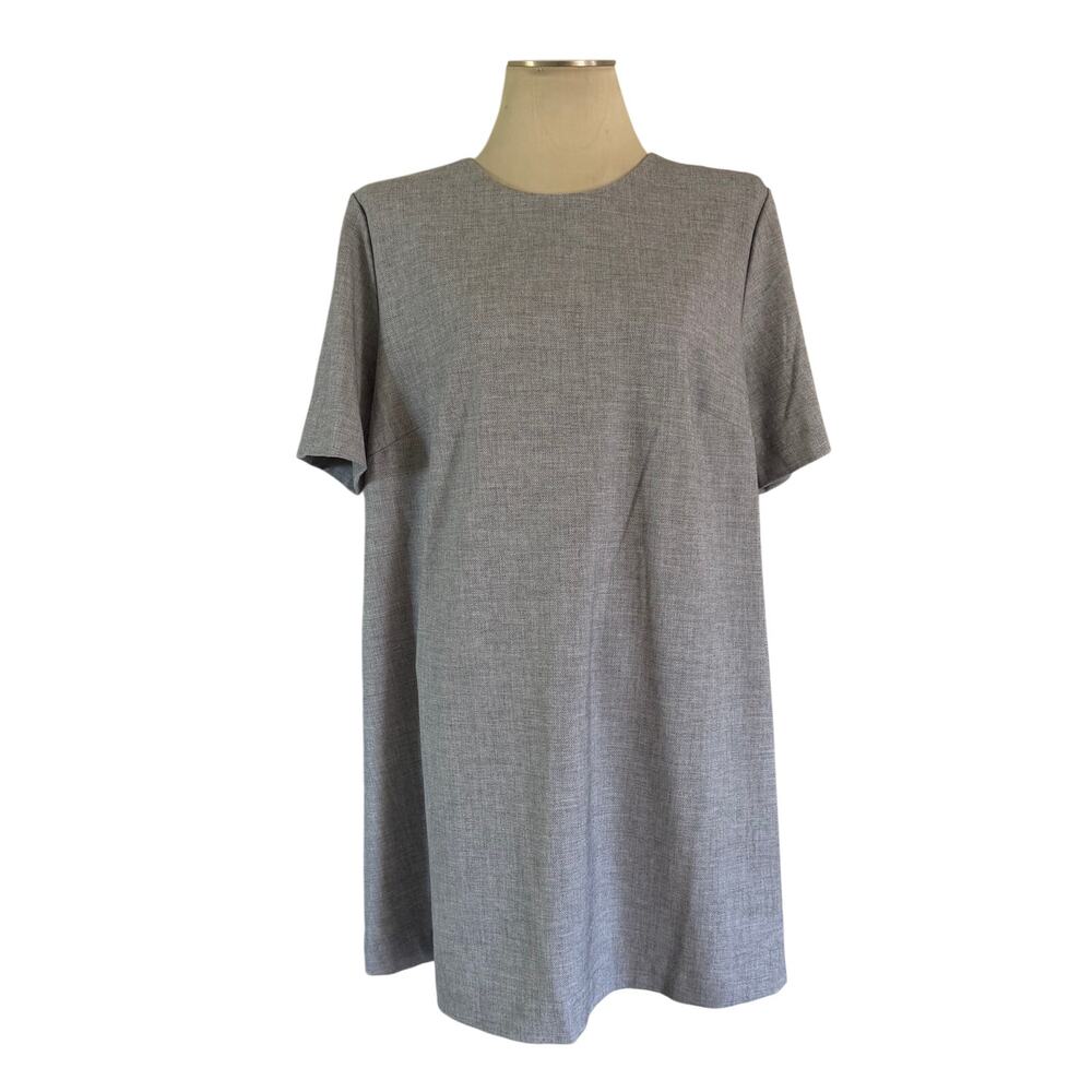 NWT Gray Shift Dress Sz XL Work Office Career Twee Preppy
